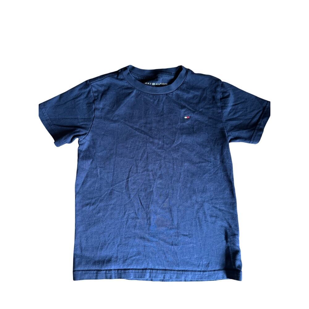 🇺🇸  BUNDLE ONLY - 5/$15 Tommy Hilfiger Casual Short Sleeve Shirt, Navy Blue